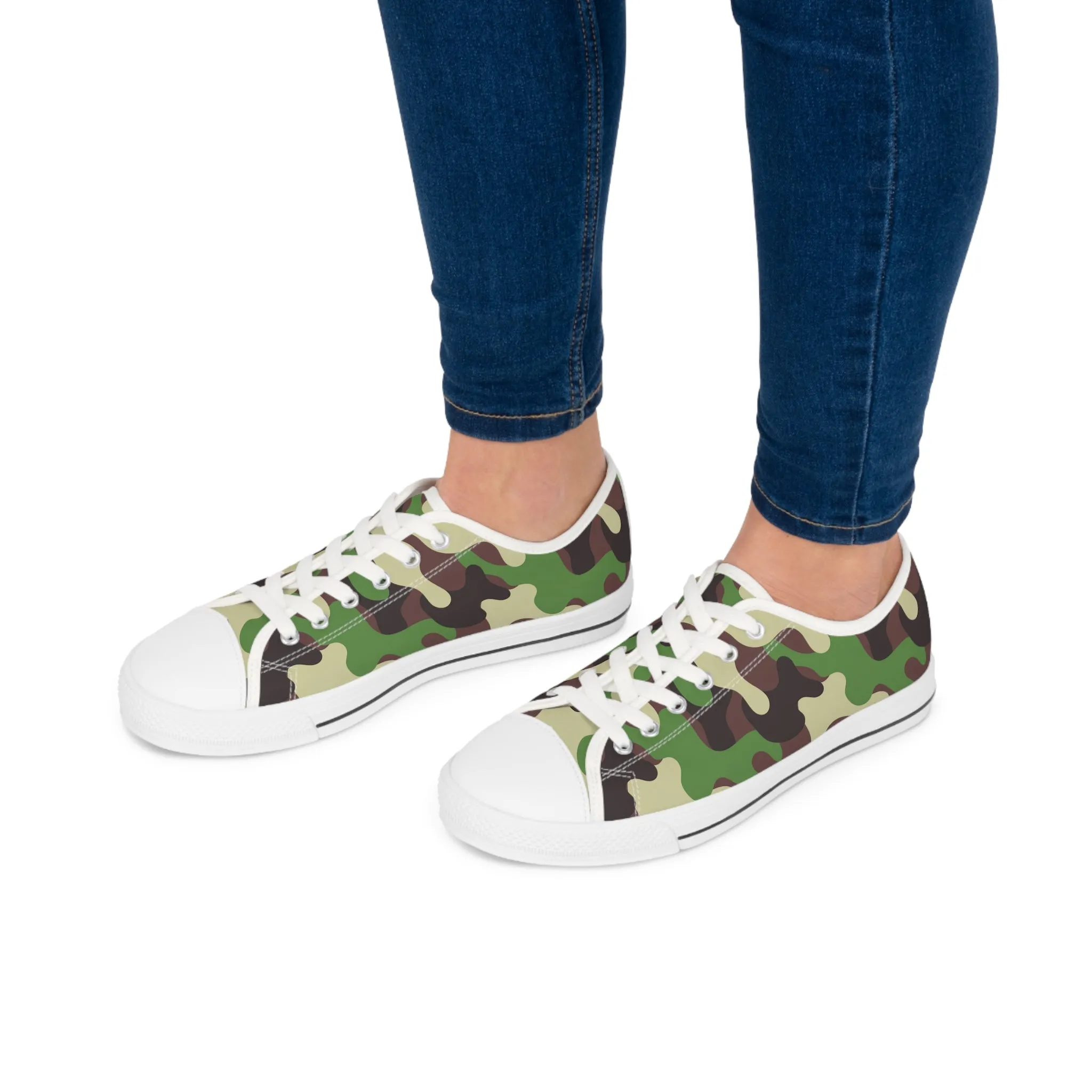 Camo no 10 Women's Low Top Sneakers