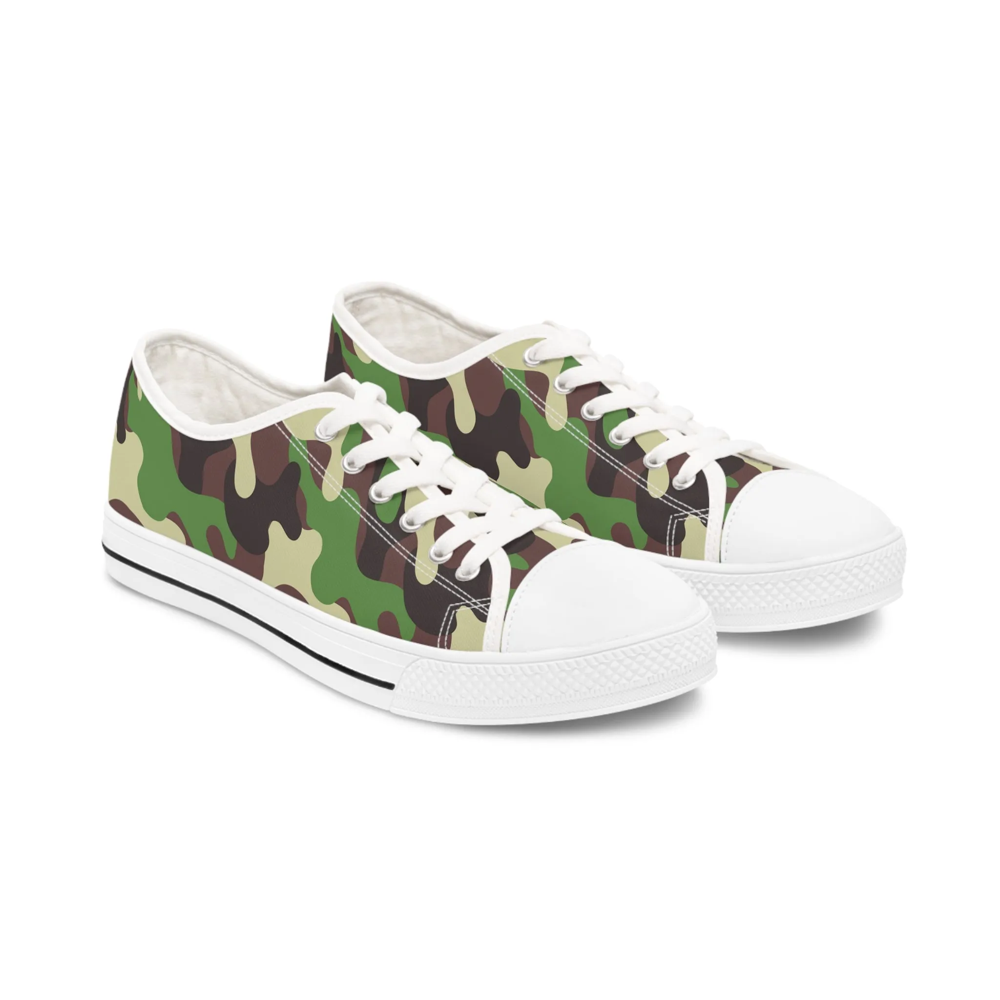 Camo no 10 Women's Low Top Sneakers
