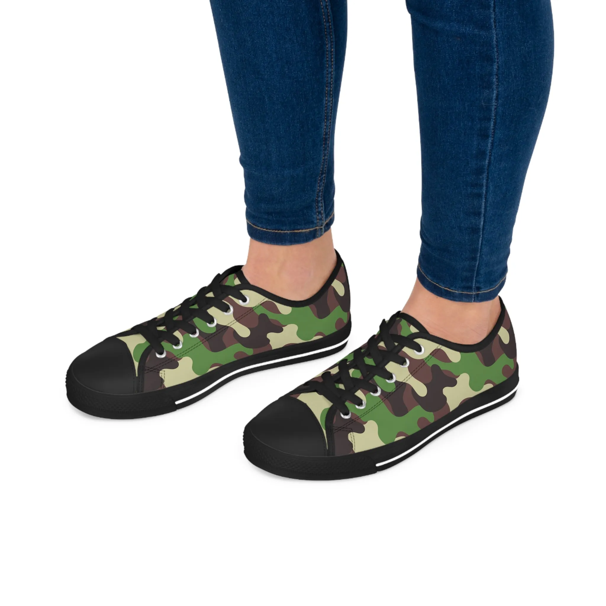 Camo no 10 Women's Low Top Sneakers