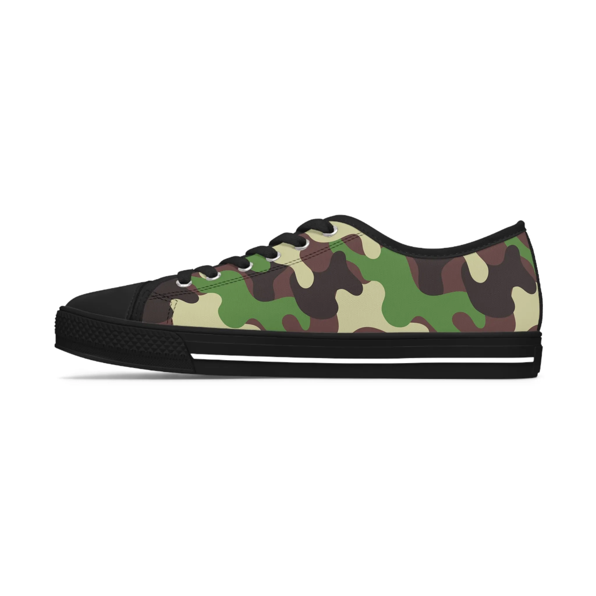 Camo no 10 Women's Low Top Sneakers