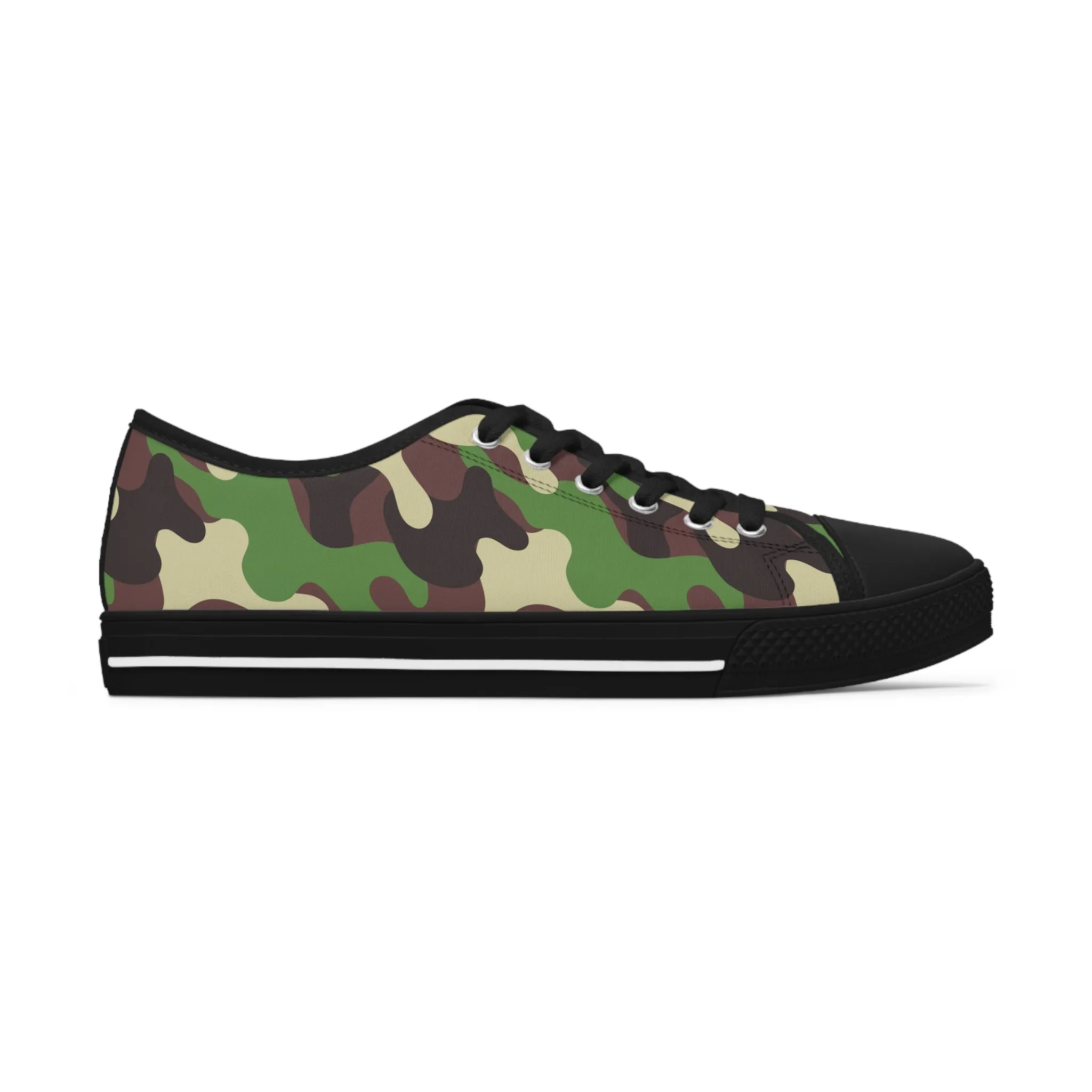 Camo no 10 Women's Low Top Sneakers