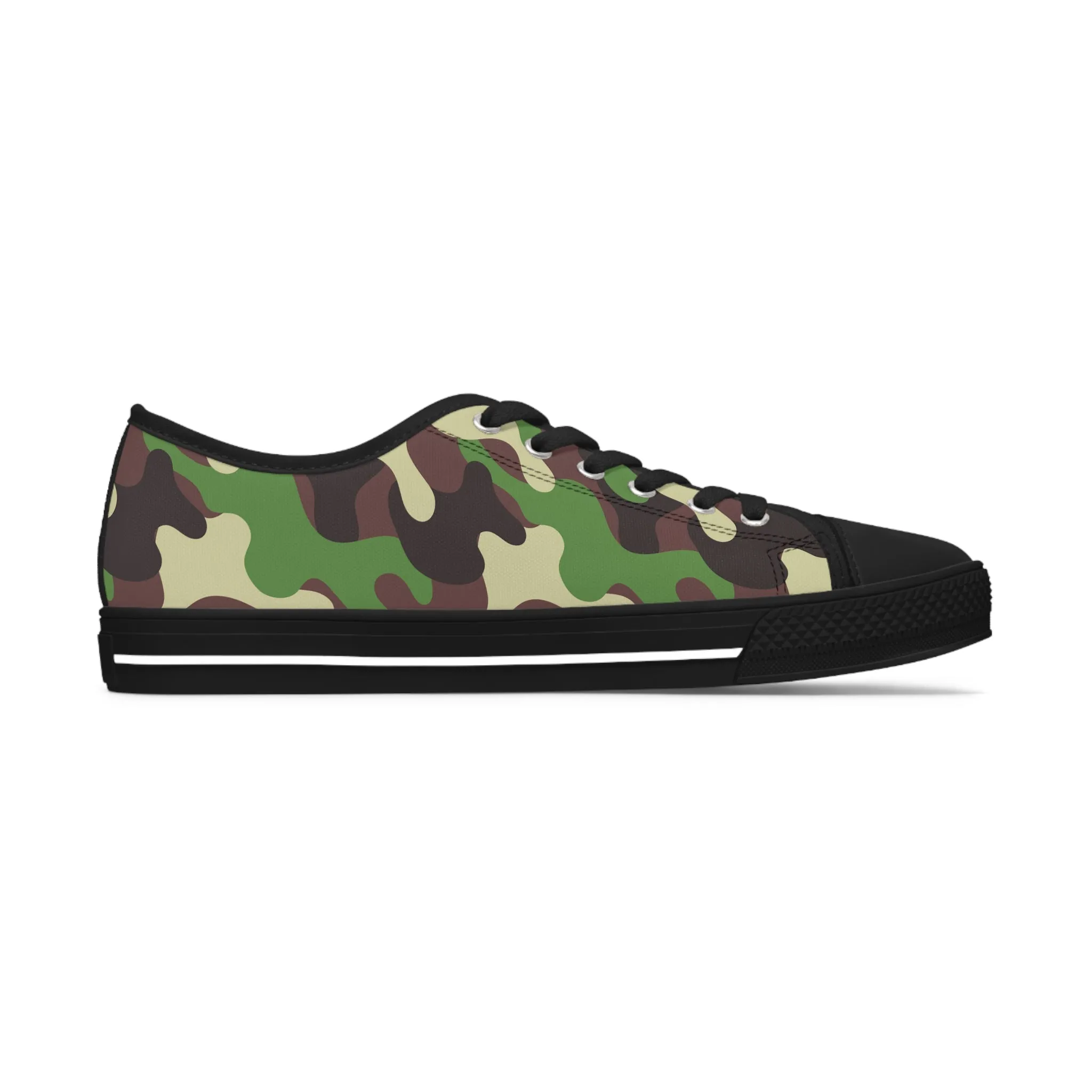 Camo no 10 Women's Low Top Sneakers