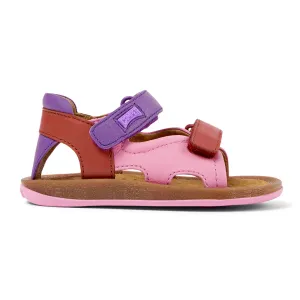 Camper For Kids Multi Colour Velcro Strap Sandals