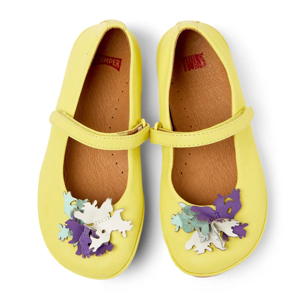 Camper For Kids Twins Leather Mary Jane