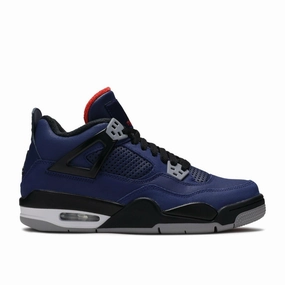 adventure running shoes running in a metal bridge area shoes Air Jordan 4 Retro Winter "Loyal Blue" (GS/Juniors) (2019)