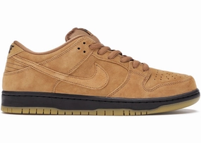 non - stretchy upper shoes celebrity - endorsed shoes Dunk Low Pro SB 'Wheat Mocha'