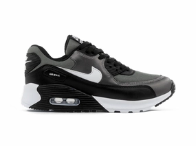 Tenis Max 90 Oxford Negro Blanco Fashion Base