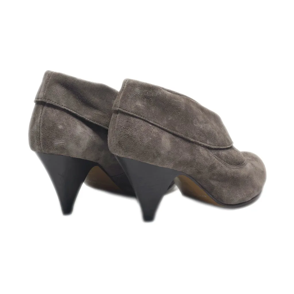 Carvela Kitten Heels Suede Grey Colour For Women
