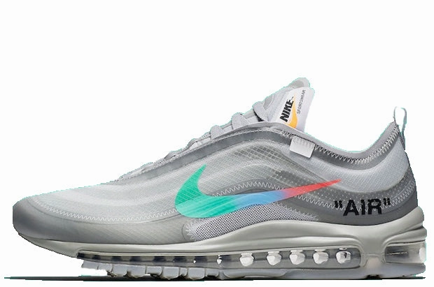 Asymmetric Lacing Eco Comfort Nike Air Max 97 x Off White 'Menta'