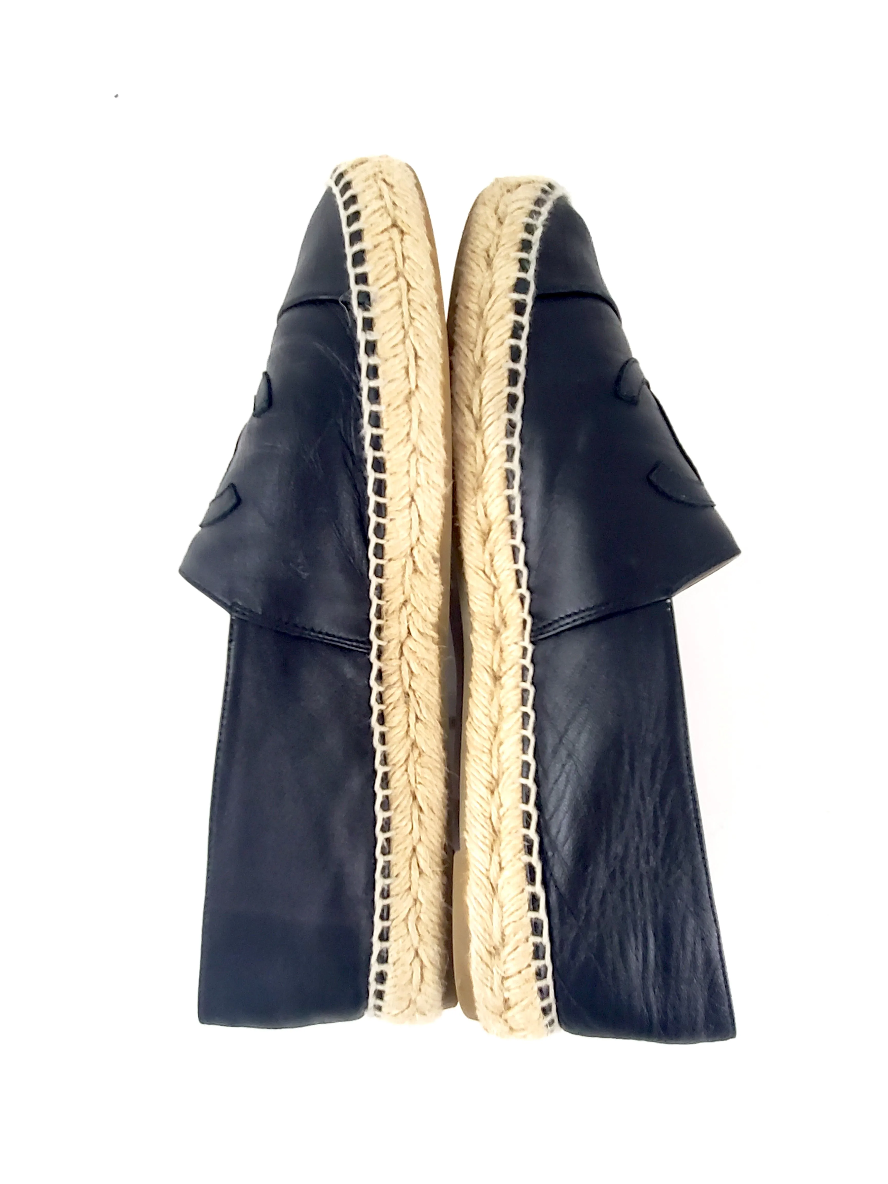 Chanel Leather Espadrilles 42