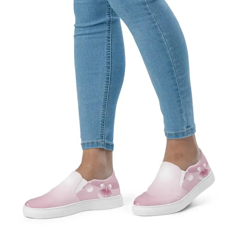 Chic Canvas Shoes Womens Slip Ons