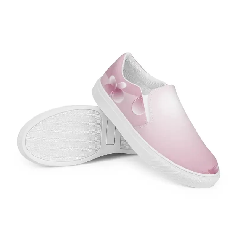 Chic Canvas Shoes Womens Slip Ons