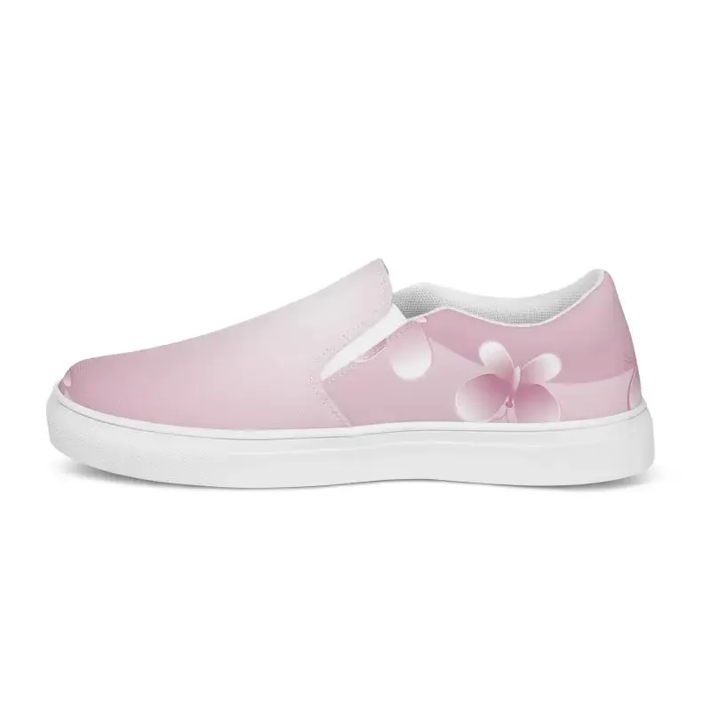 Chic Canvas Shoes Womens Slip Ons