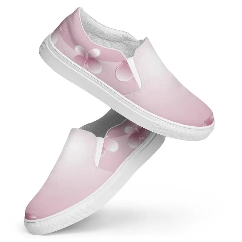 Chic Canvas Shoes Womens Slip Ons