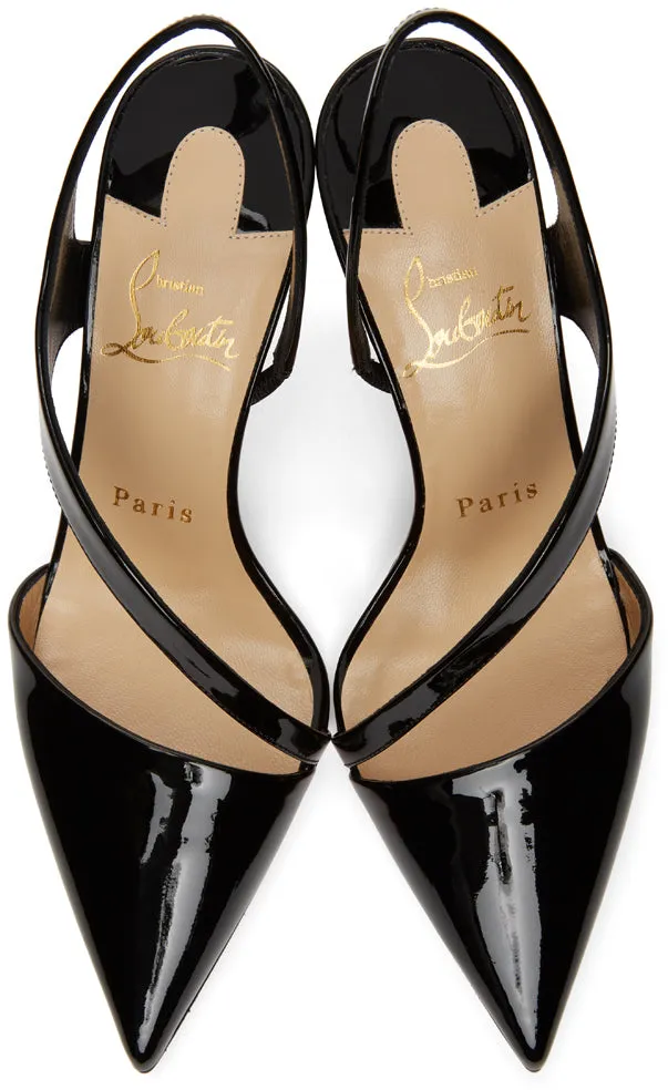 Christian Louboutin Black Brandina 85 Heels