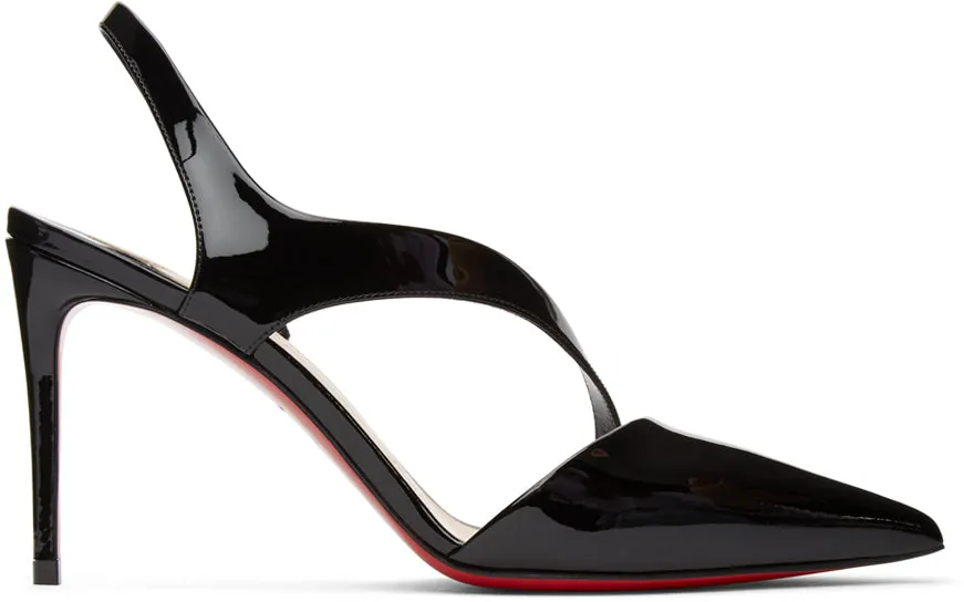 Christian Louboutin Black Brandina 85 Heels
