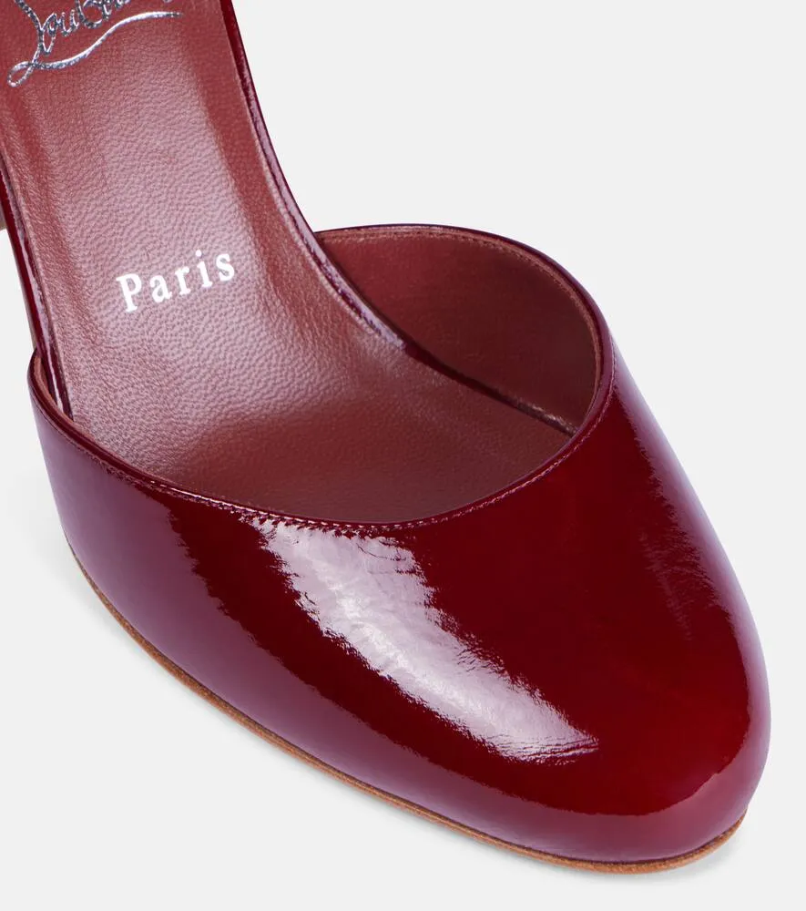 Christian Louboutin Jane patent leather pumps