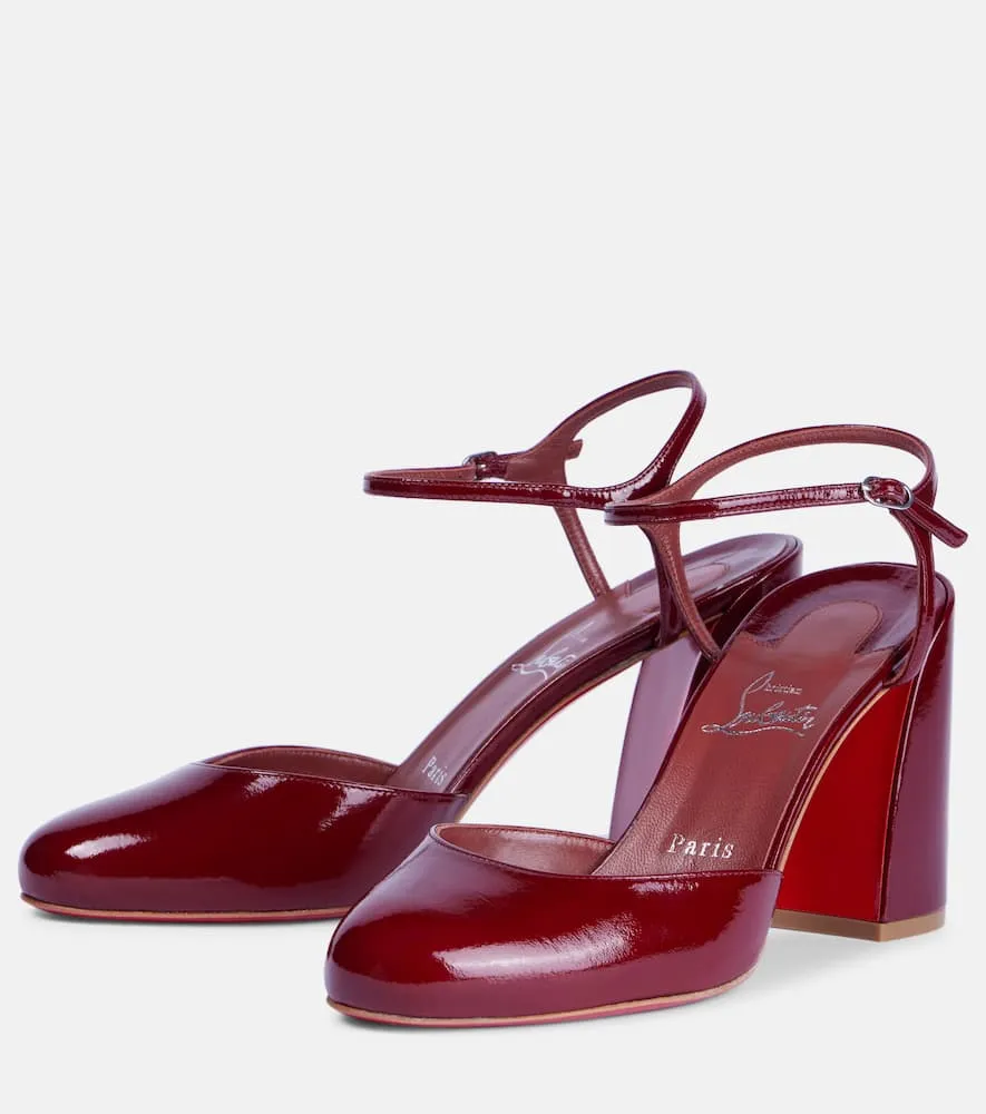Christian Louboutin Jane patent leather pumps