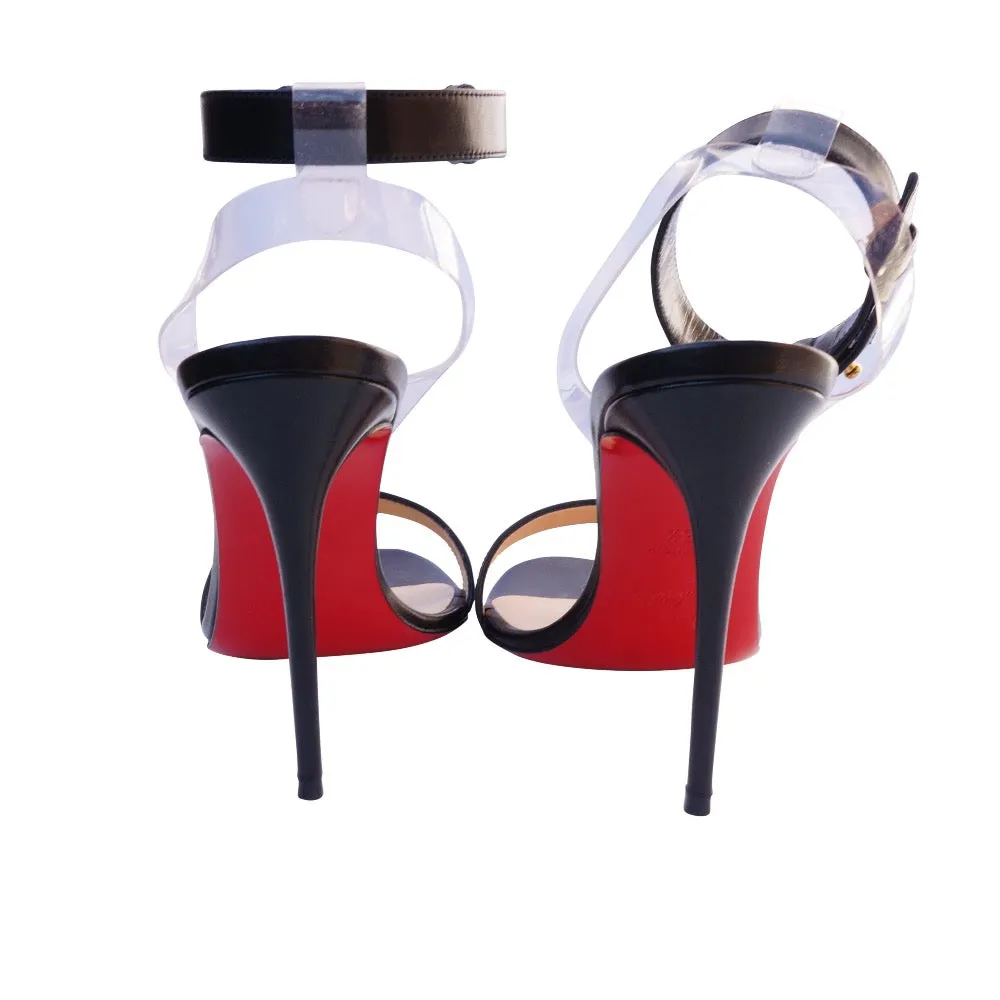 Christian Louboutin Jonatina 100 Leather Sandals