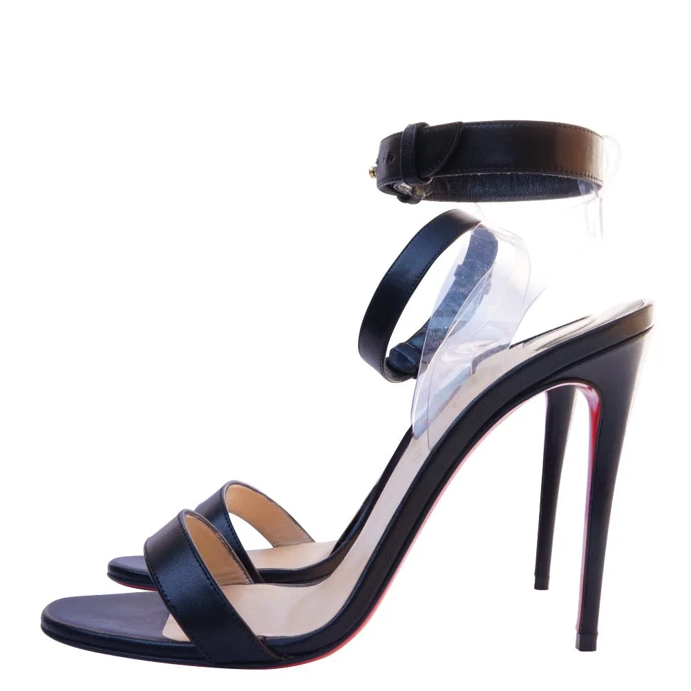 Christian Louboutin Jonatina 100 Leather Sandals