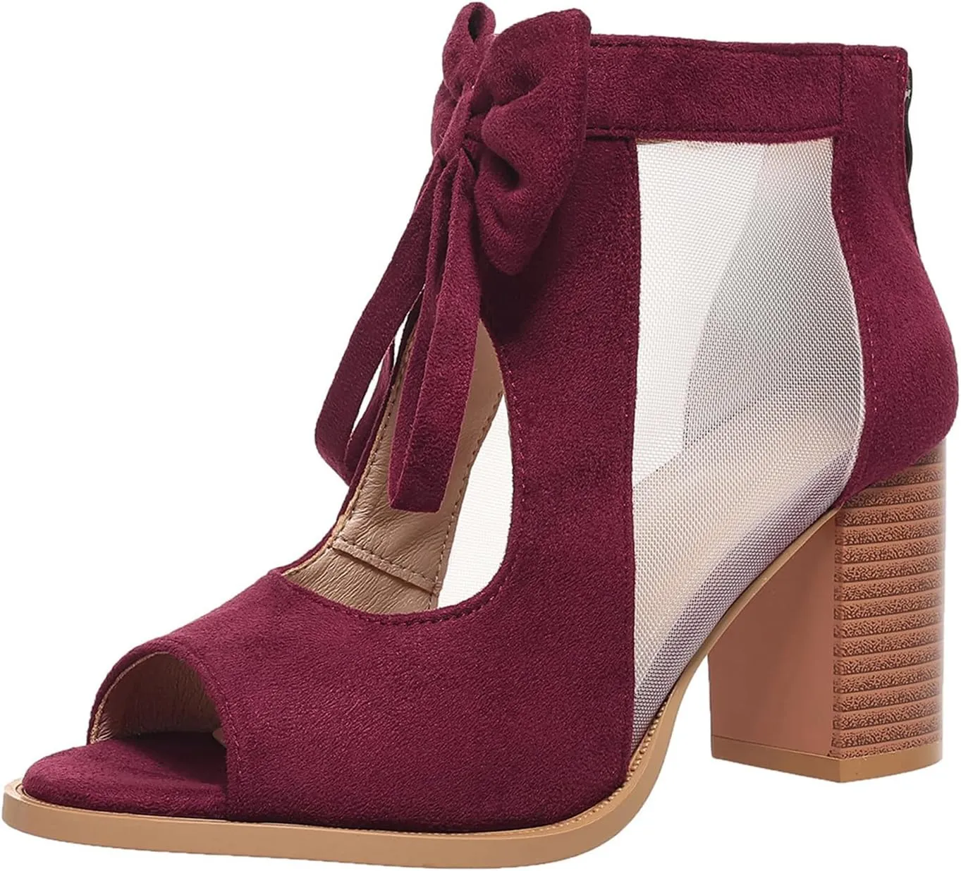 Chunky Heels For Women Wedding Low Block Heels Ankle Strap Dress Pump Shoes Open Toe Comfortable Party Heeled Sandals