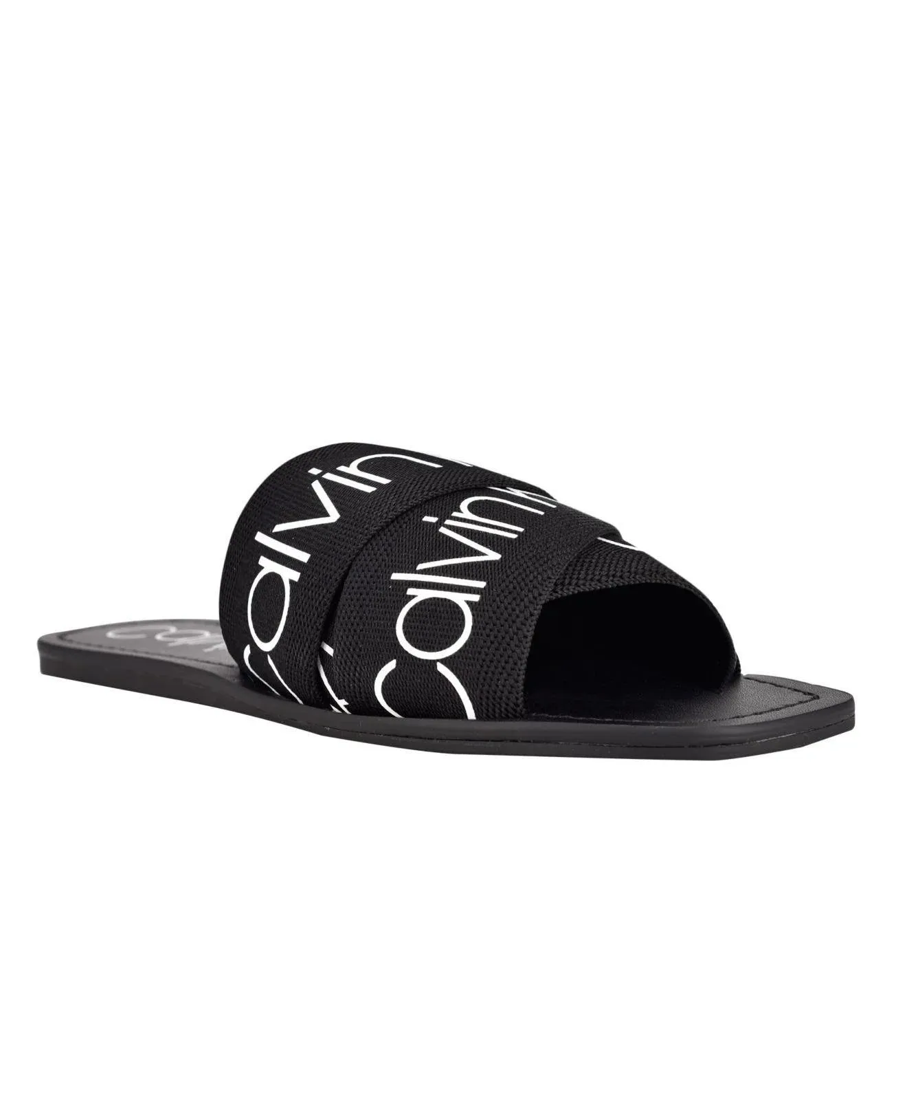 CK 'BAINY' LOGO SLIDES - BLACK