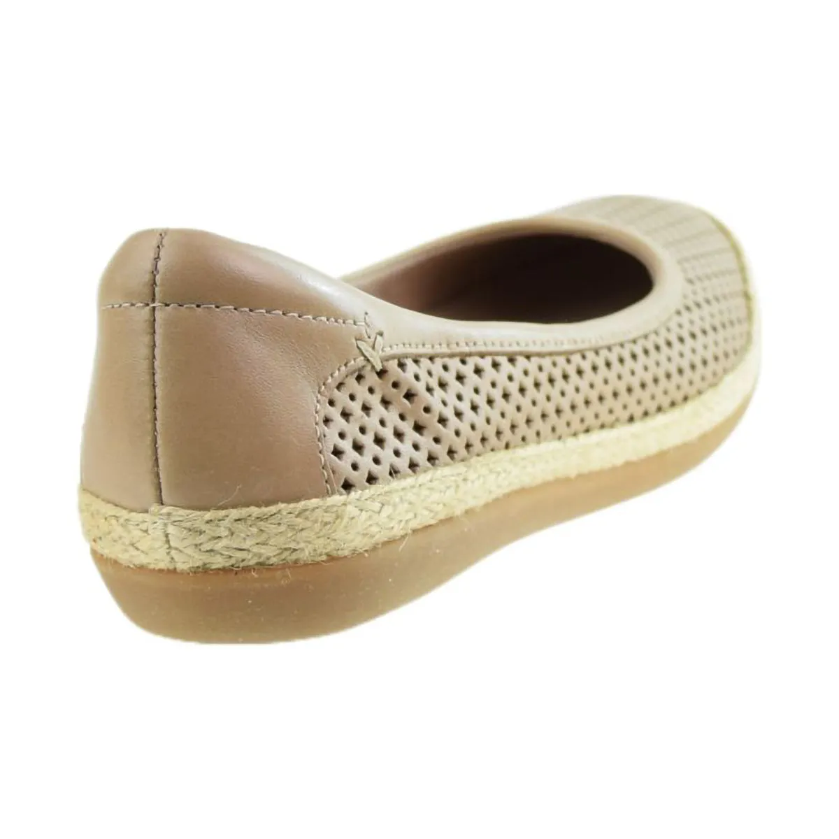Clarks Danelly Adira Ballet Flat Women's Sand Leather