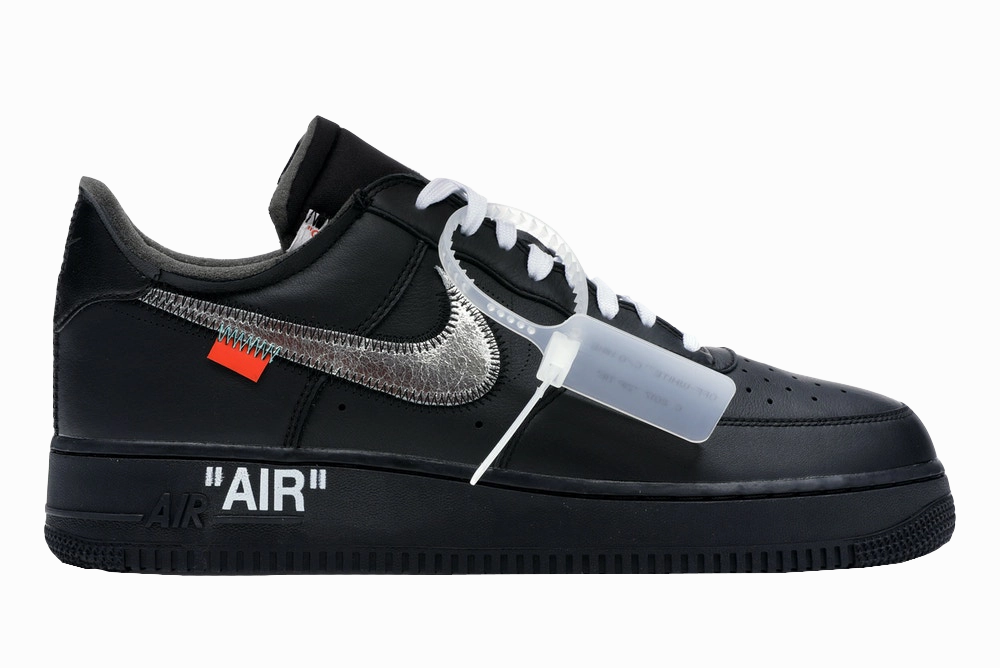 Slip Resistant Tread Modern Mood AF1 X OW MoMa Black
