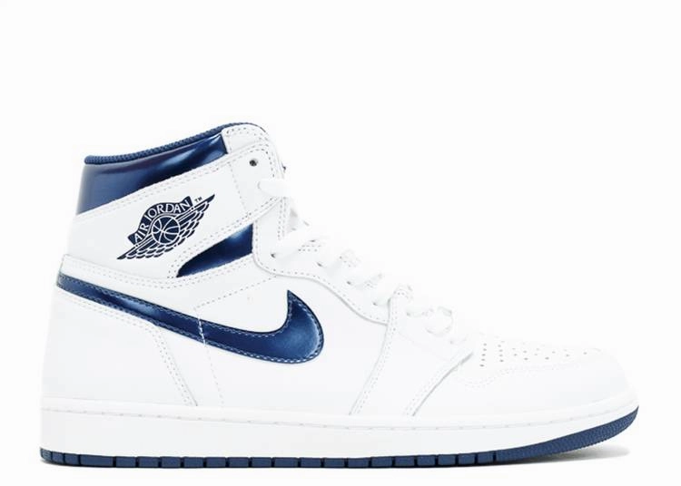 Jordan 1 Retro High Metallic Navy (2016) (Preowned Size 13) portable shoe benefit