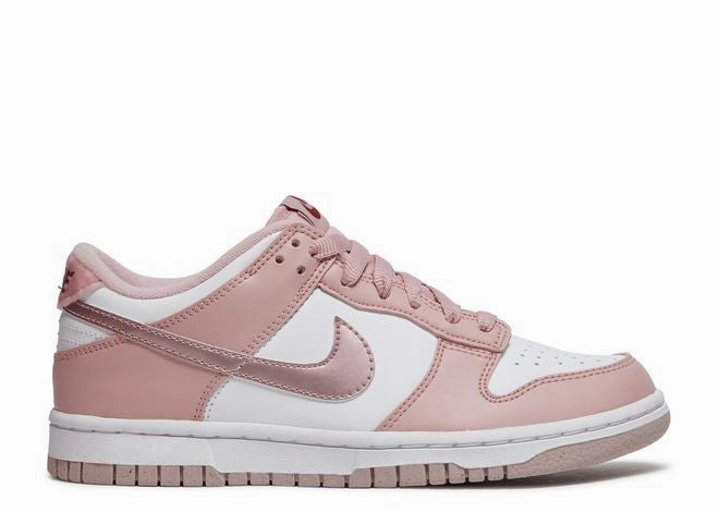 performance enhancing Nike Dunk Low Pink Velvet (GS)