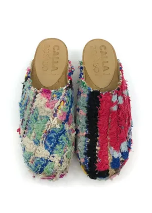 Clisson Clog “Jallais” In Colors Pink, Mint, & Blue (Size 39)
