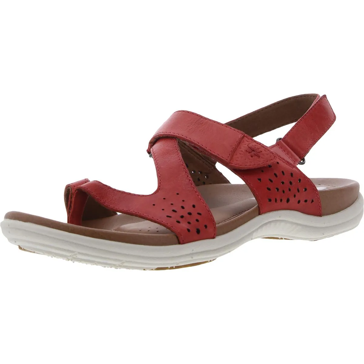 Cobb Hill Womens Rubey Leather Strappy Thong Sandals