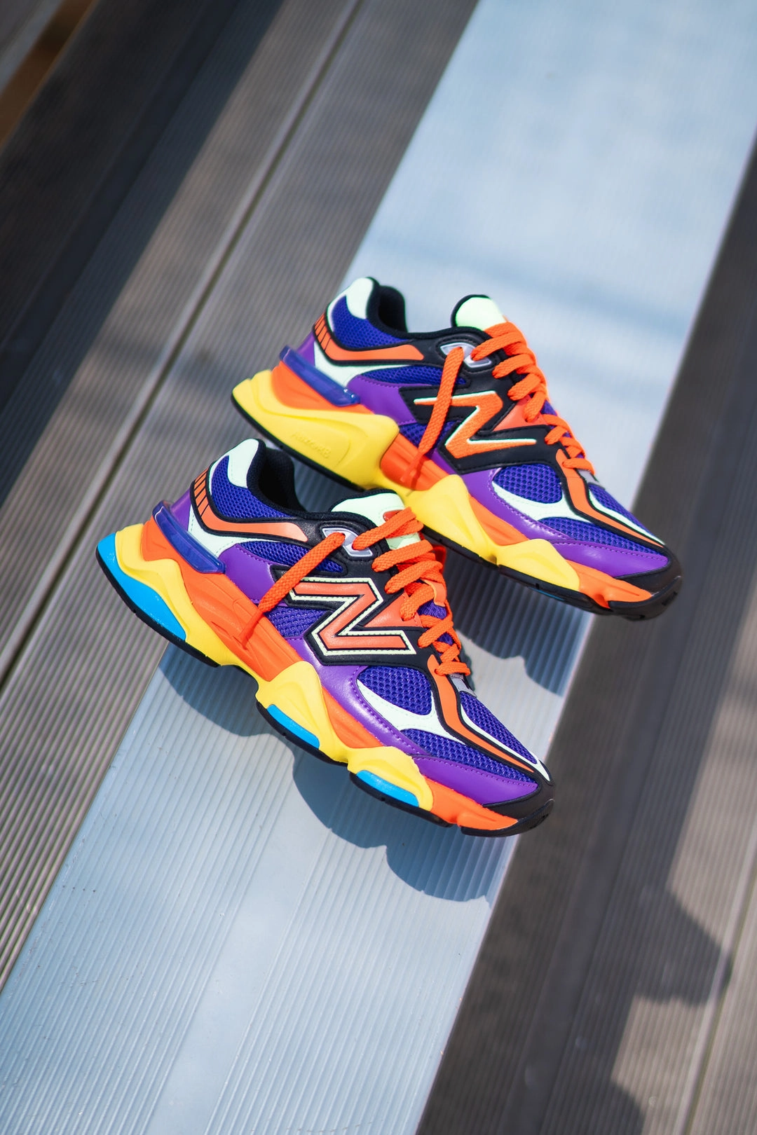 New Balance 9060 Prism Purple Dynamic look Bold Grip