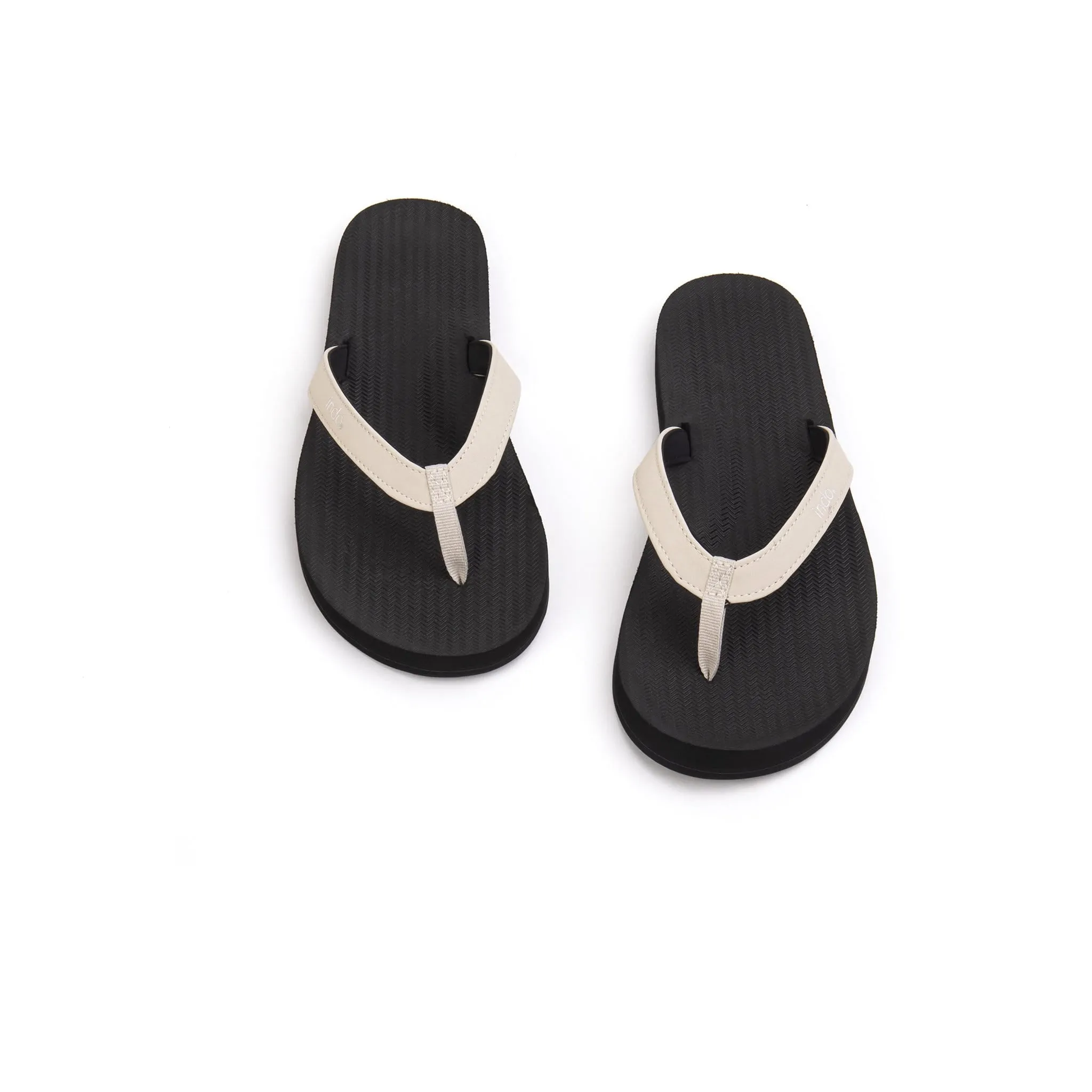 Color Combo Flip Flops Black/ Salt