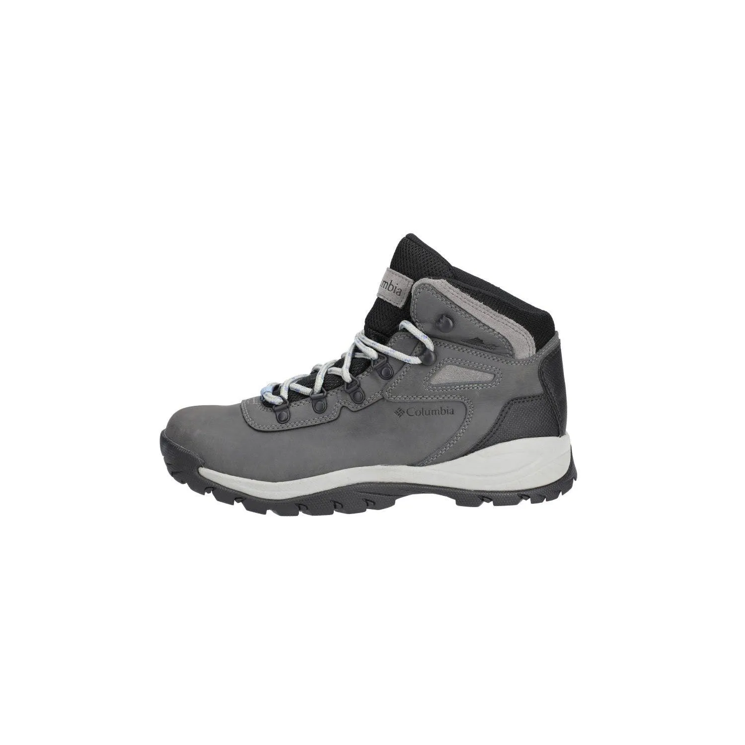 Columbia Newton Ridge Plus Hiking Boots Sport Shoes Leather Grey Colour For Women