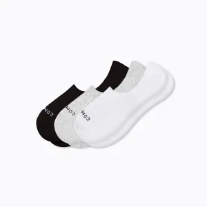 Combed Cotton No Show Socks – 3-Pack