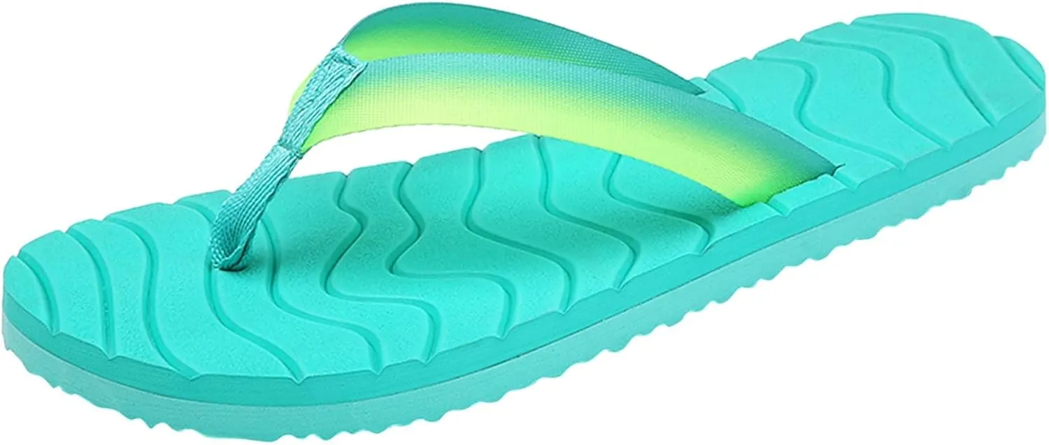 Comfort Flip Flops for Women with Arch Support Summer Casual Walking Beach Sandals Ladies Non Slip Wide Width Slides Zapatos para Mujer Sandalias para Mujer