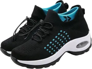 Comfort Wear Orthowear Shoes for Women Orthopedic Shoes Comfortable Walking Sneakers Breathable Non Slip Ortho Stretch Cushion Shoe Lightweight Casual Footwear Water Resistant Mesh Sneakers Outdoor