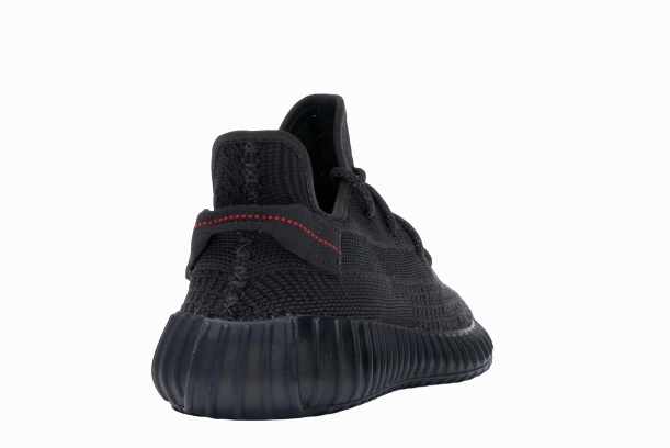 YZY Boost 350 V2 Black (Non-Reflective) On Track