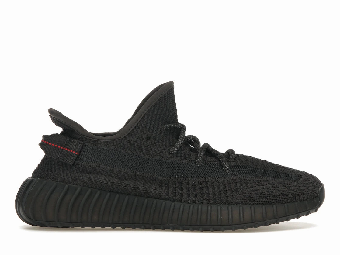 adidas Yeezy Boost 350 V2 Black (Non-Reflective) Indoor style