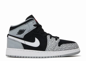 Stable Sole Jordan 1 Mid SE Elephant Print (GS)