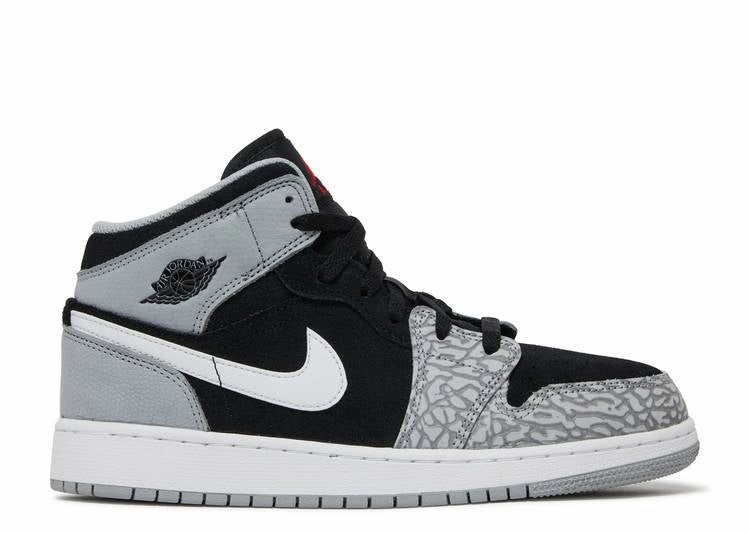 Comfortable Tongue Moisture Wicking Liner Jordan 1 Mid SE Elephant Print (GS)