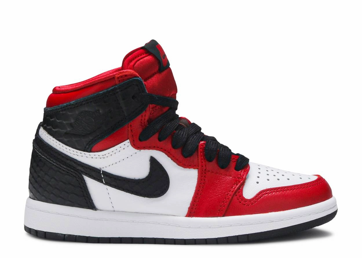 Jordan 1 Retro High Satin Snake Chicago (PS) Multi Layer Cushion Strong Grip