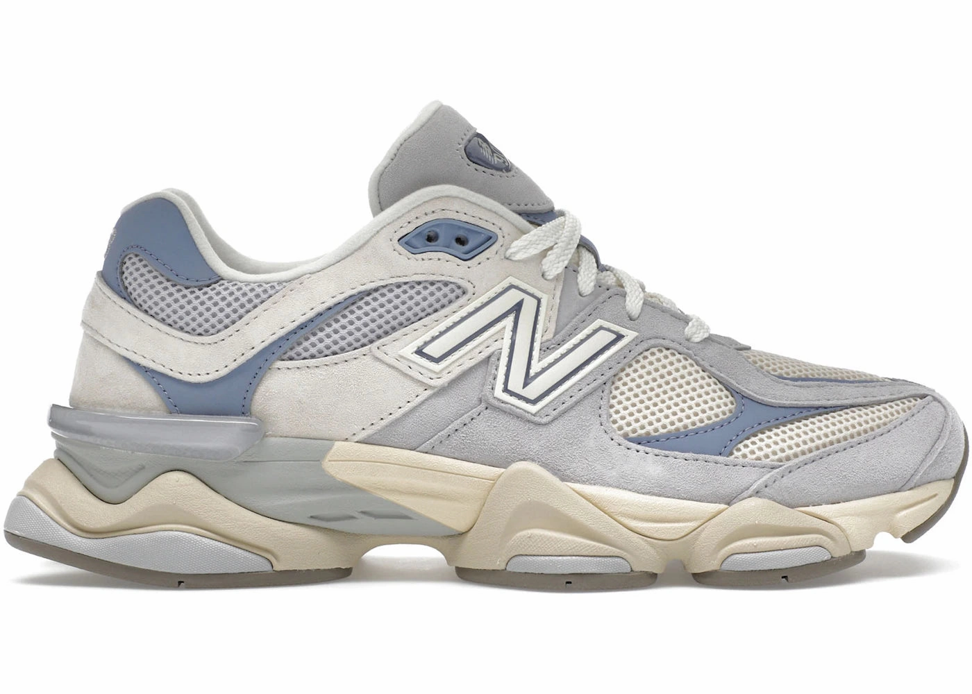 New Balance 9060Pearl Grey Linen Vegan Leather