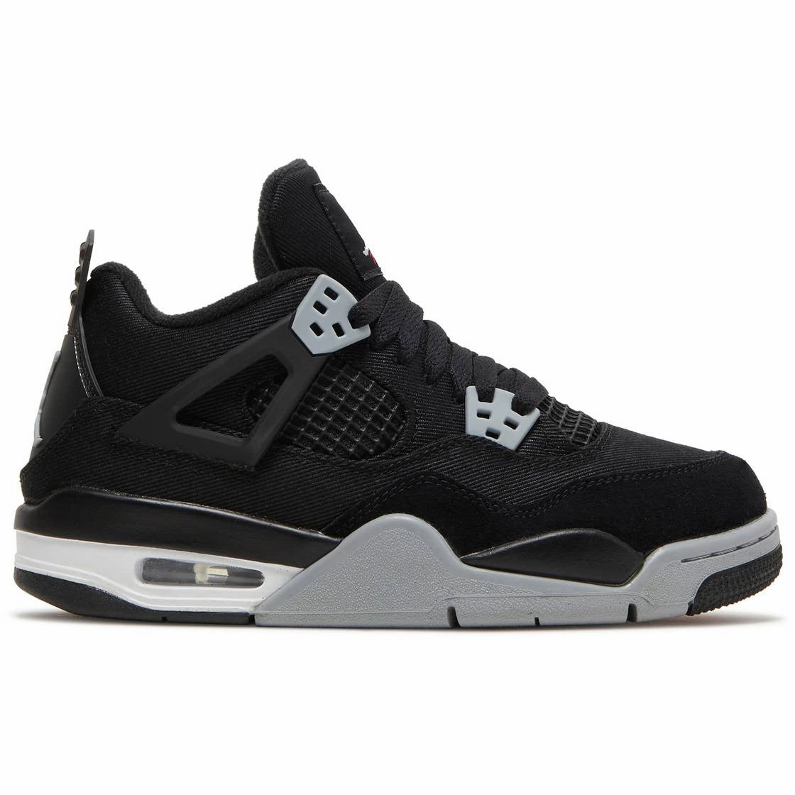 Air Jordan 4 Retro "Black Canvas" (GS/Juniors) (2022) Running Event