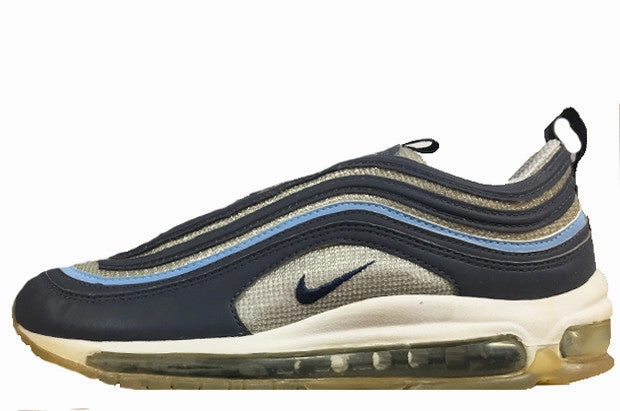 Nike Air Max 97 Midnight Navy 3M FL Exclusive Elastic Lace Closure Durable Outsole Rubber
