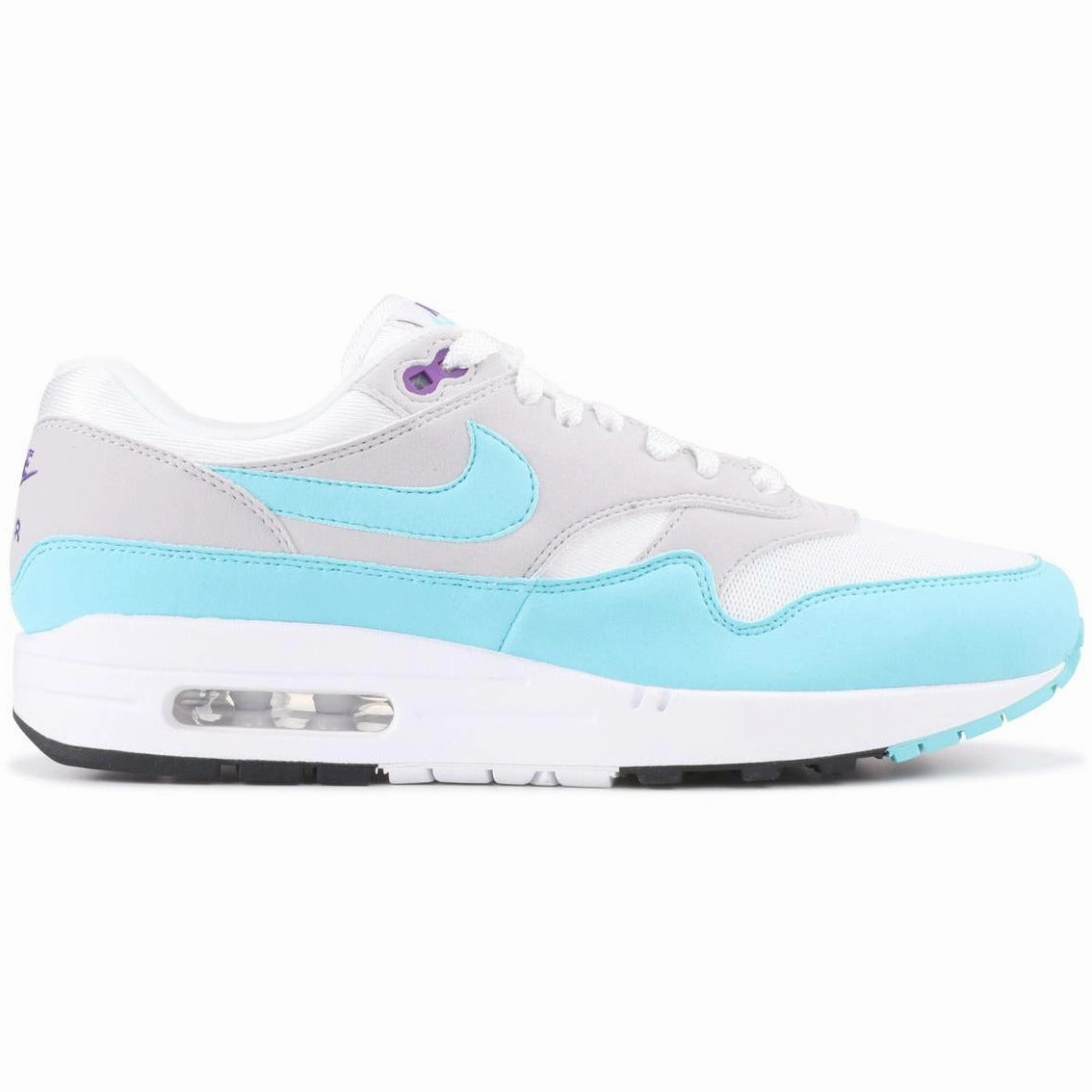 Air Max 1 OG "Anniversary Aqua" (2017) Padded Tongue Design Vegan materials