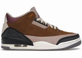 Secure lacing system Jordan 3 RetroWinterized Archaeo Brown