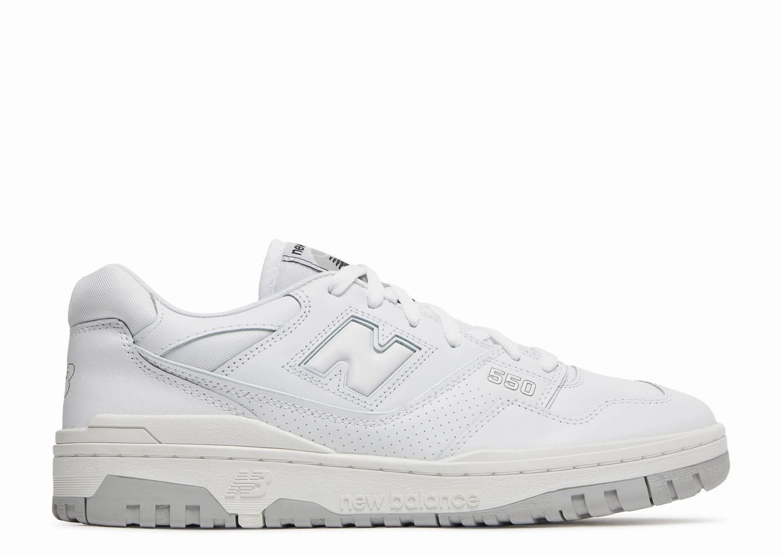 Lightweight Gear New Balance 550 White Grey