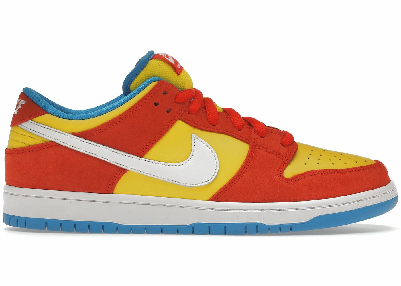 Nike SB dunk Bart Simpson all - weather suitability shoes
